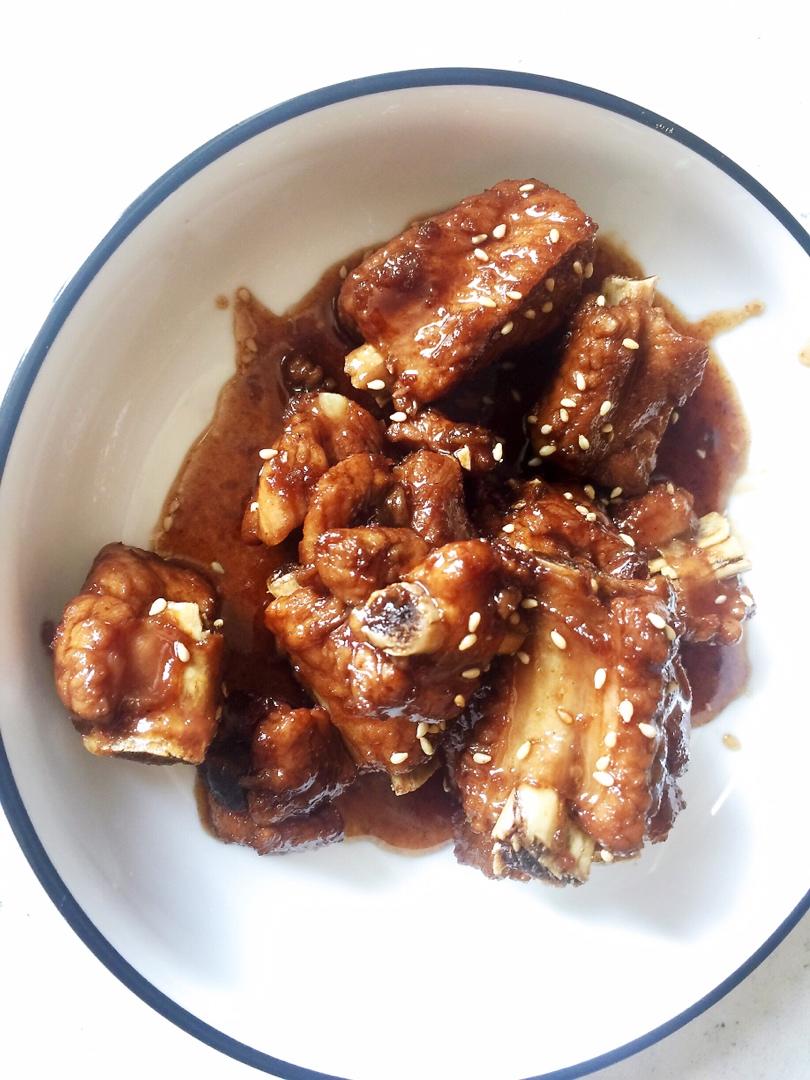 糖醋排骨/糖醋小排（不放油）（12345口诀做出正宗上海本帮）