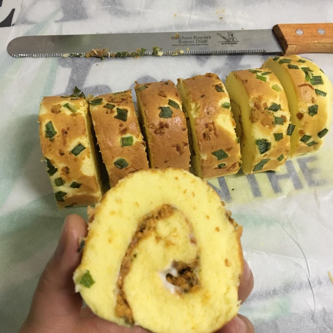 怎么卷都不裂的肉松蛋糕卷
