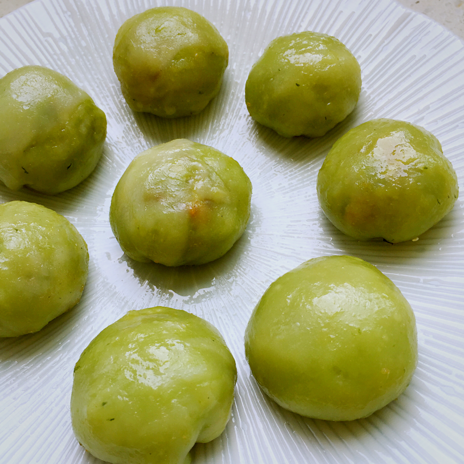 新晋网红【杏花楼 咸蛋黄肉松青团】