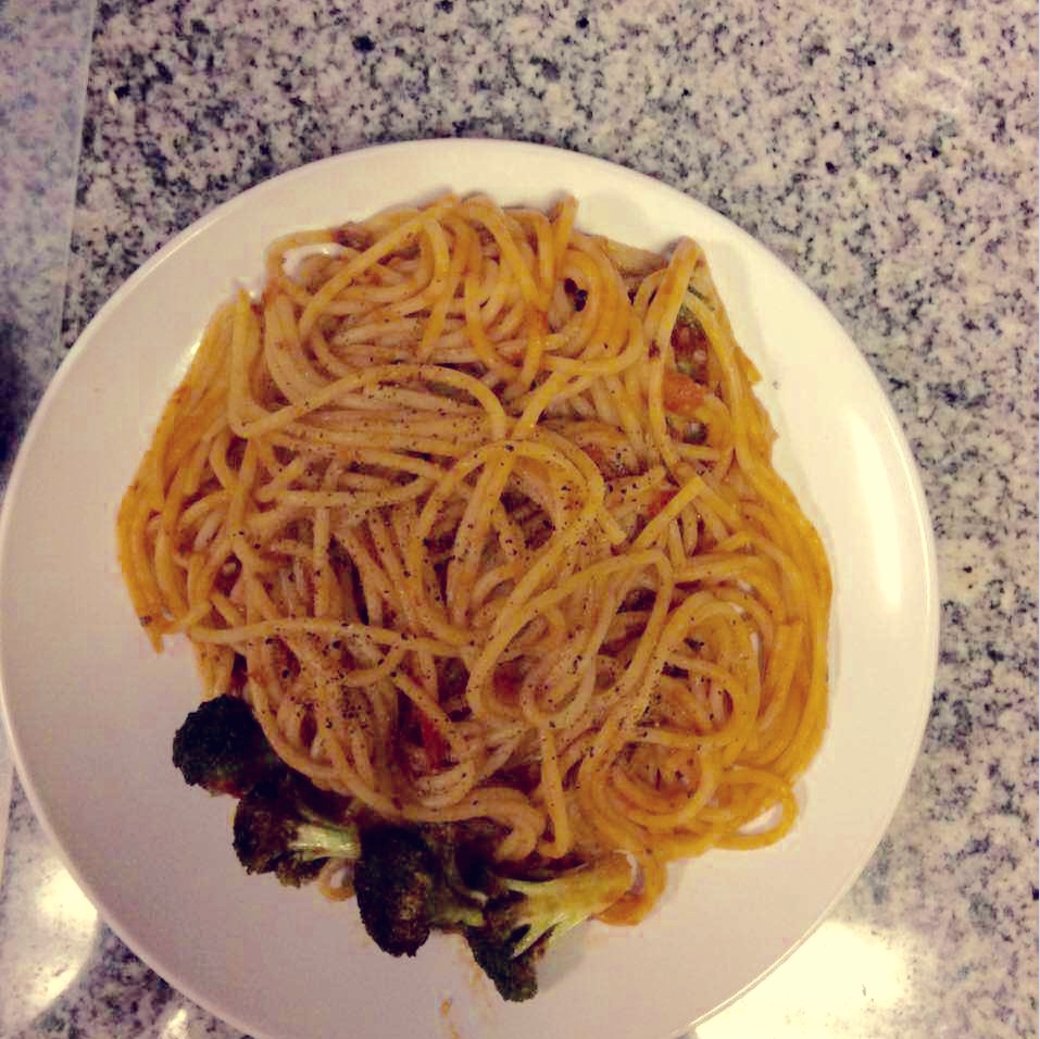 番茄肉酱意大利面