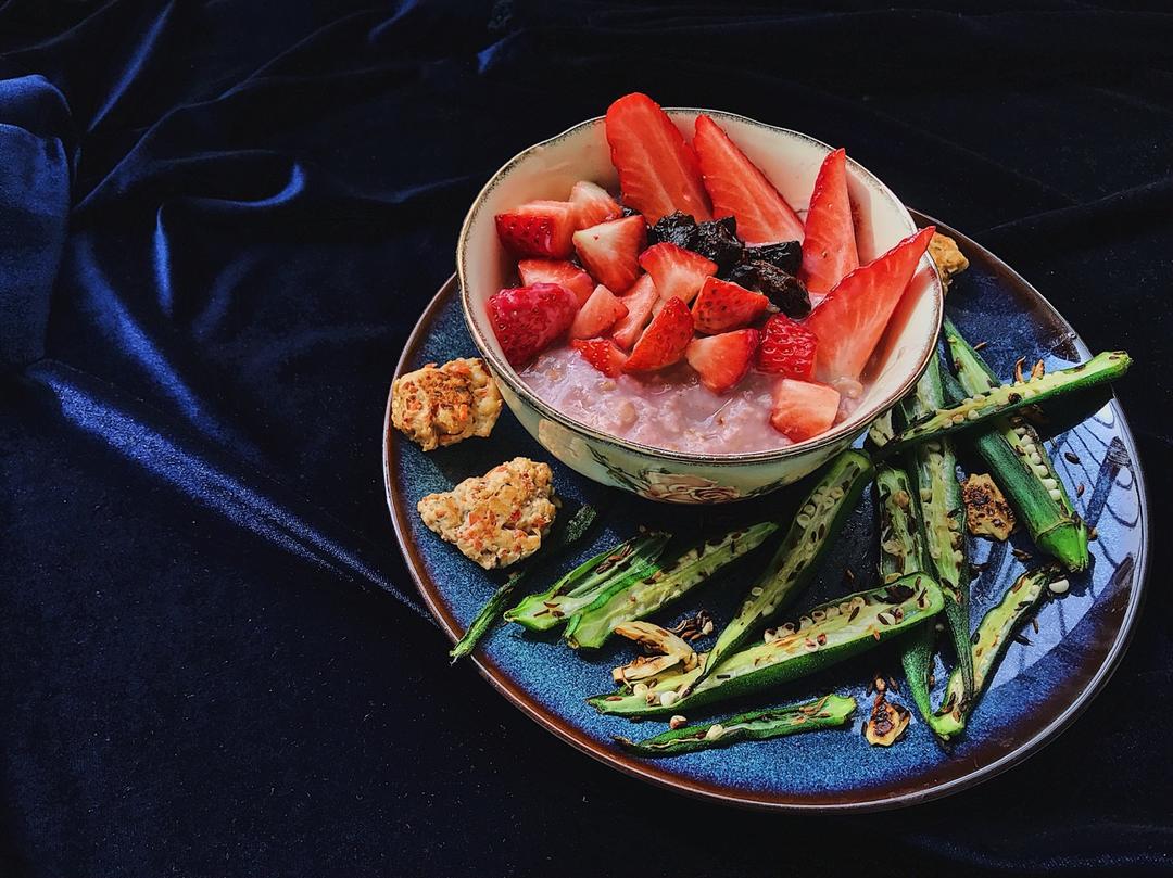多口味牛奶钢切早餐燕麦粥丨健康·三餐