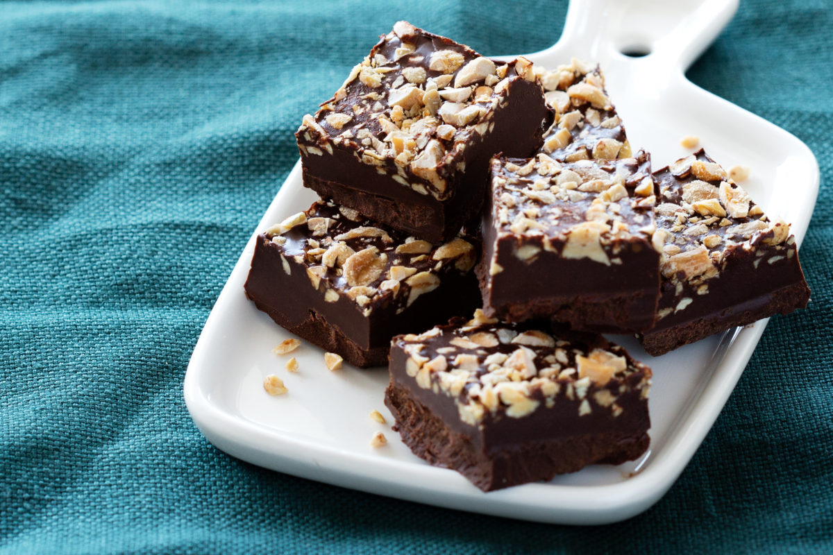 【生酮ketogenic】黑巧克力花生小方 chocolate peanut squares的做法
