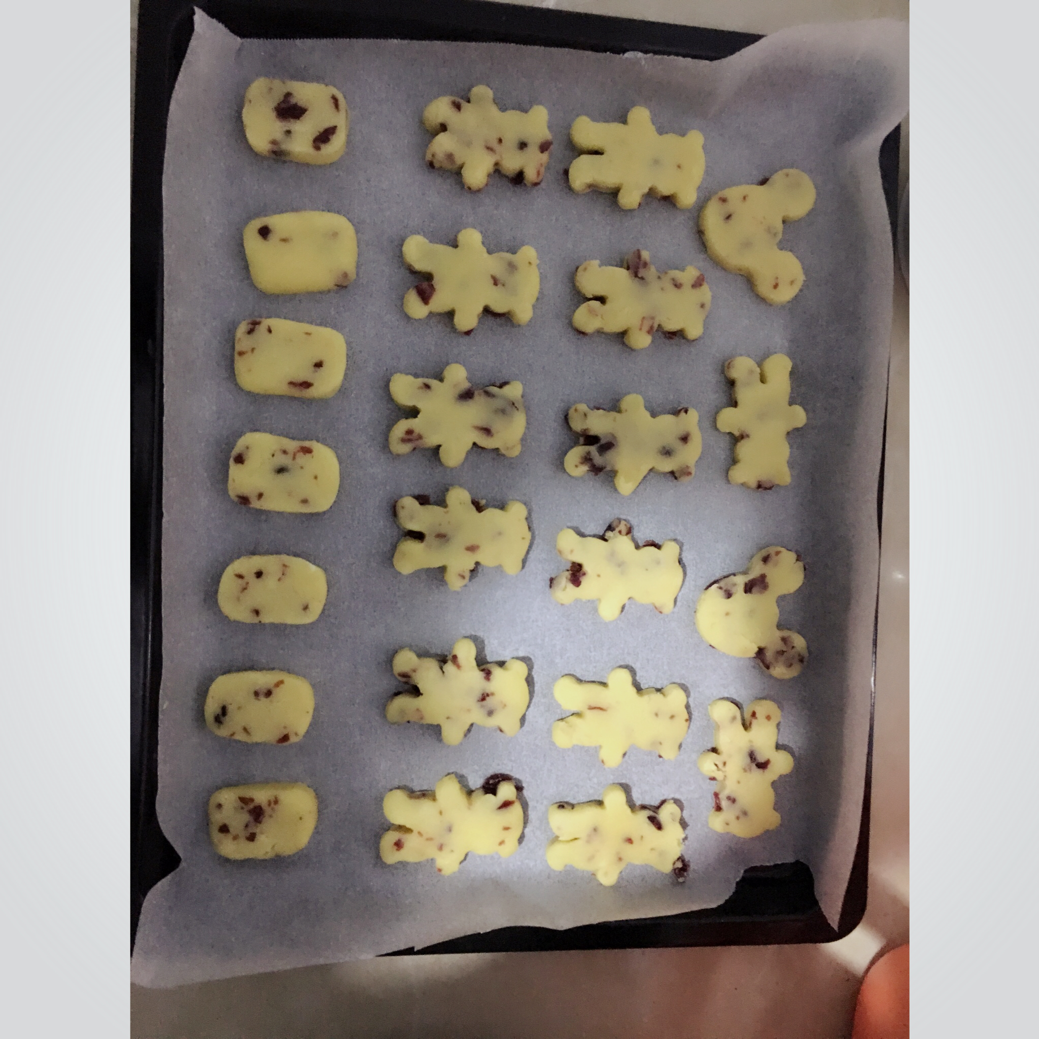 蔓越莓饼干--新手烘焙0压力 #皮黑森林#