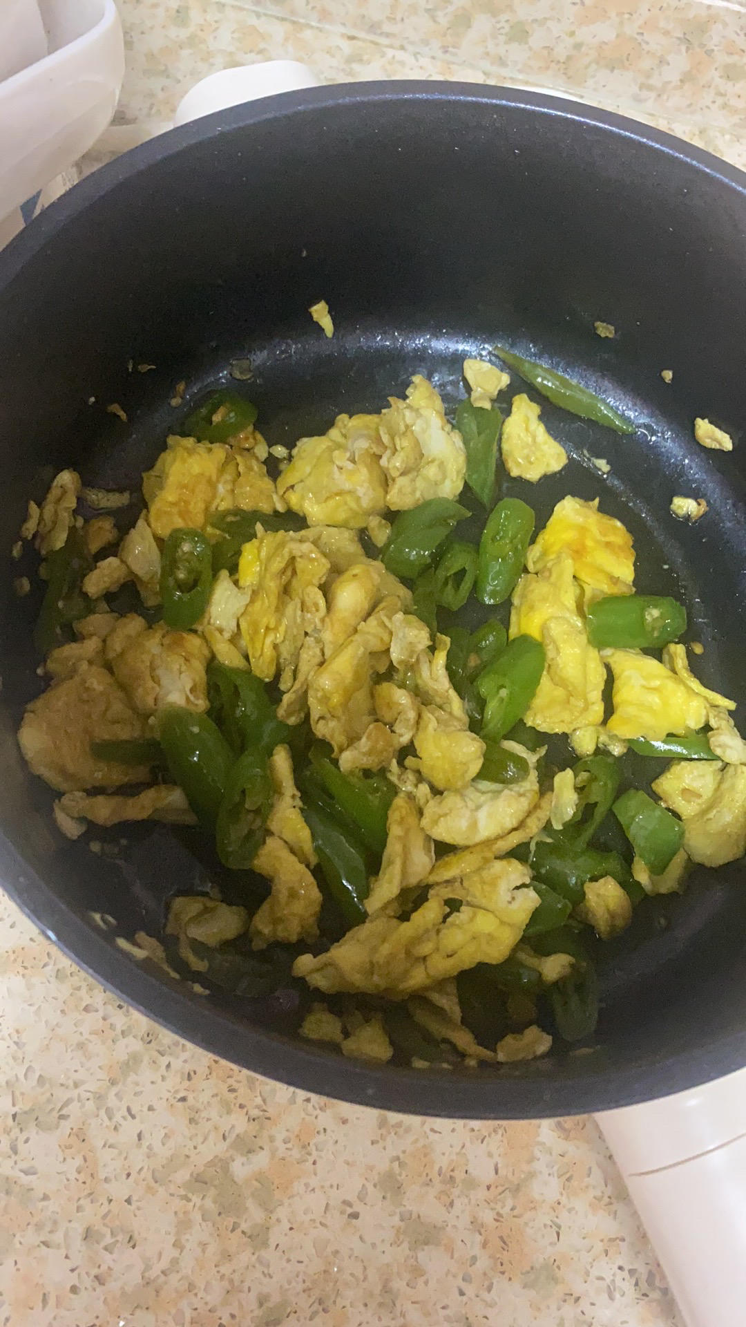 青椒炒蛋