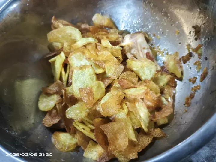 炸薯片（附切薄片技巧）