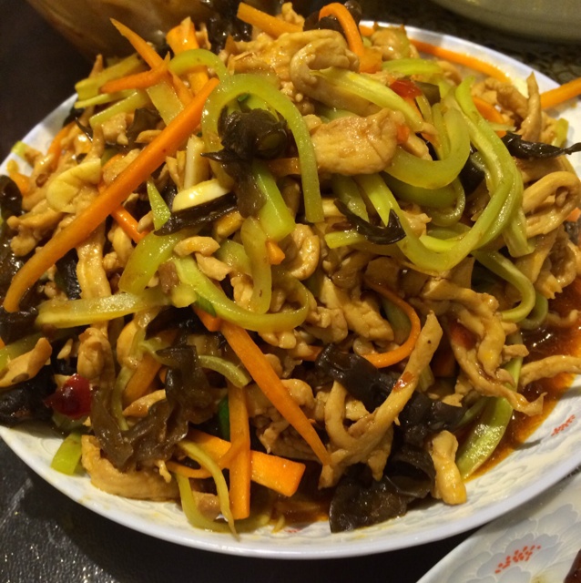 鱼香鸡丝