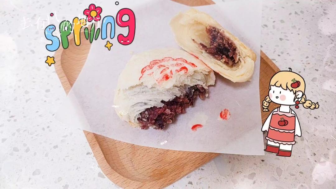 玫瑰🌹鲜花饼丨烫面版本丨又香又酥简单快手零失败