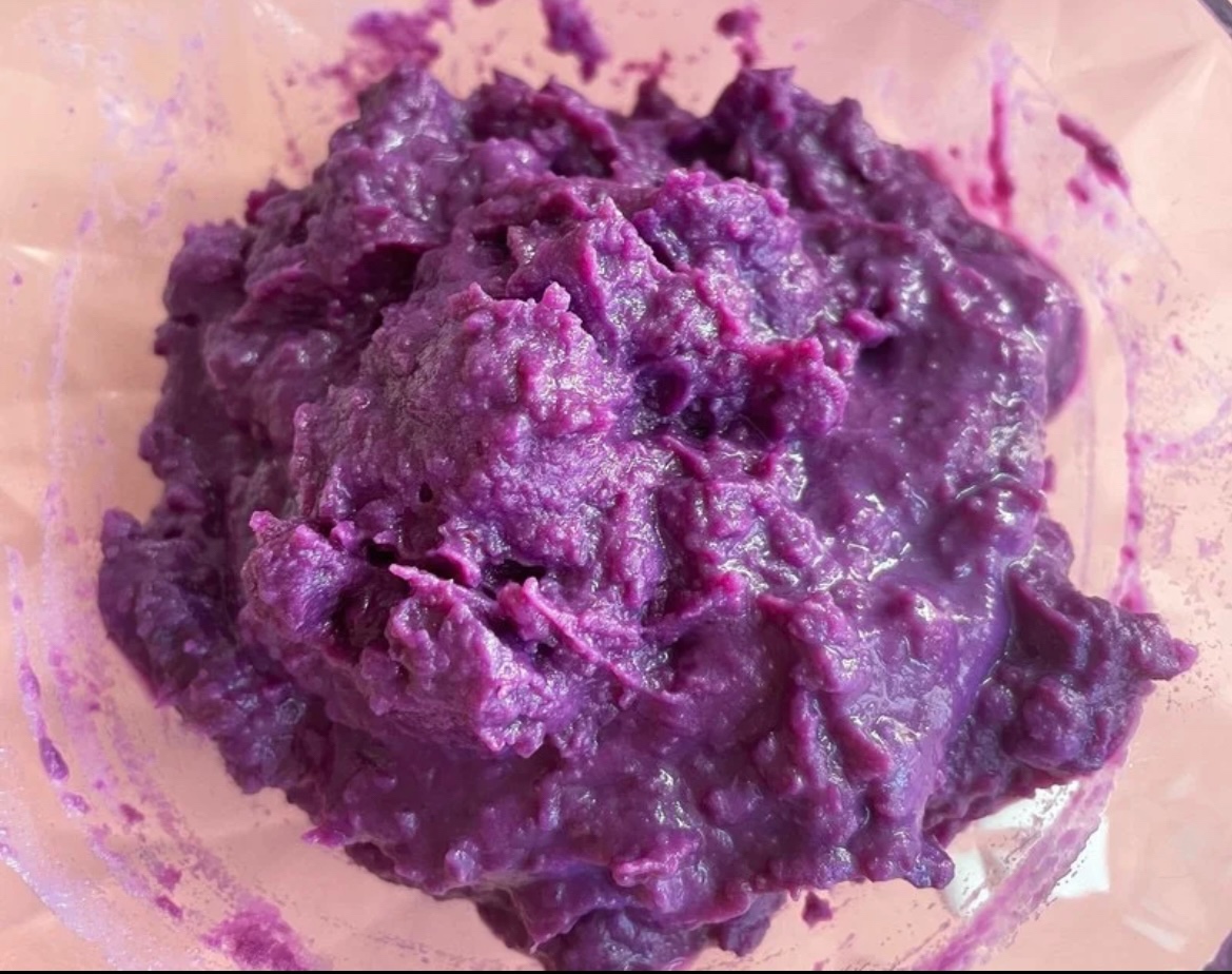 紫薯糯米丸子🍡的做法 步骤4