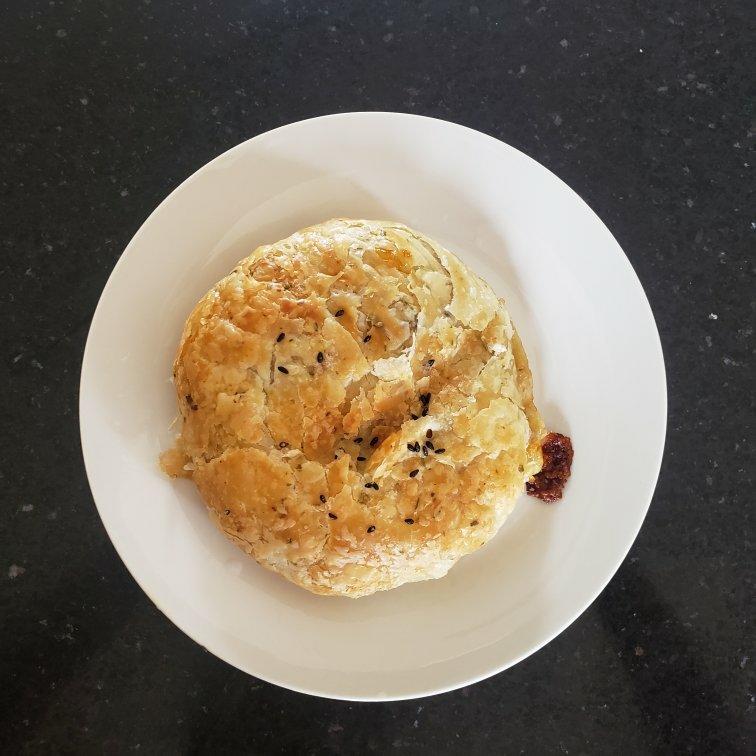 超好吃的黄金牛肉卷-烤箱手抓饼版