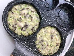 宝宝辅食：紫菜海蛎饼（补锌10m+）的做法 步骤8