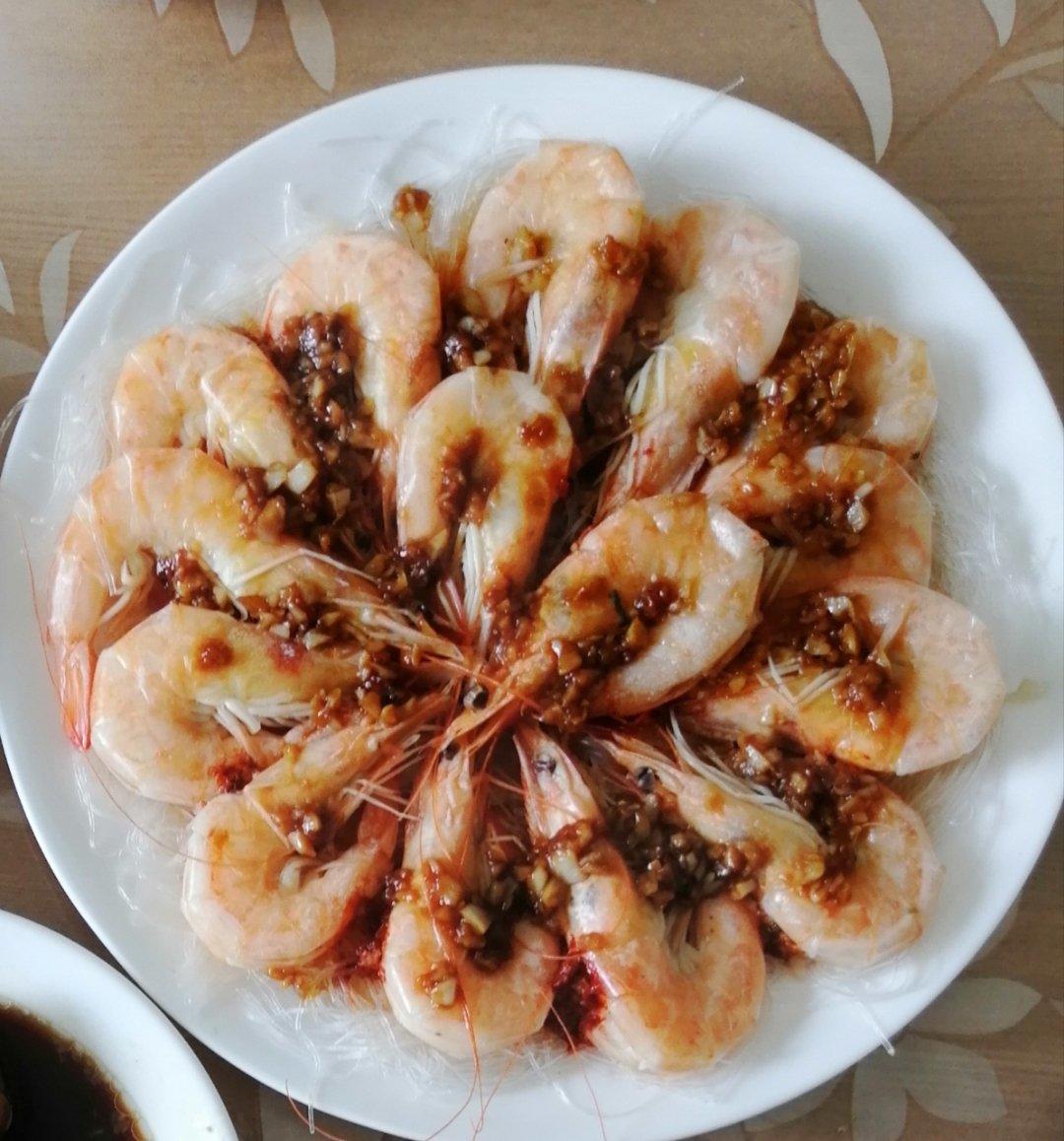 蒜蓉粉丝蒸虾
