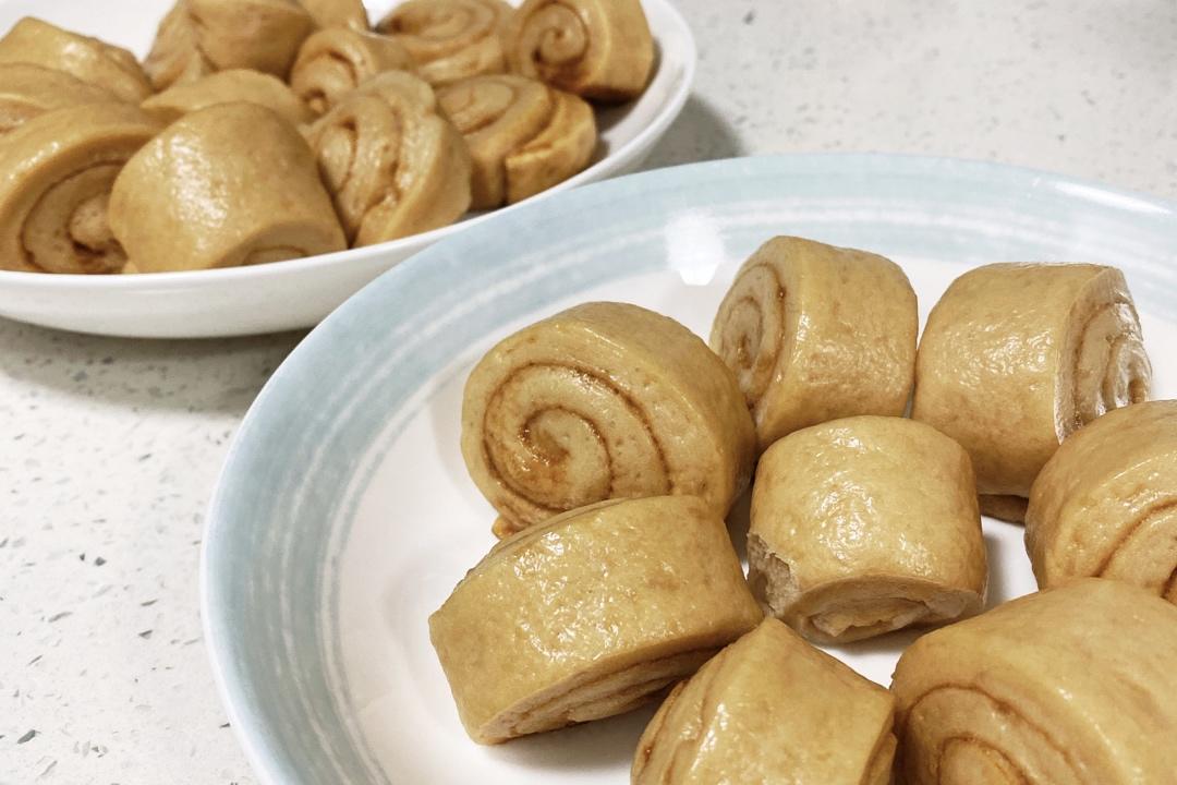 奶香红糖馒头