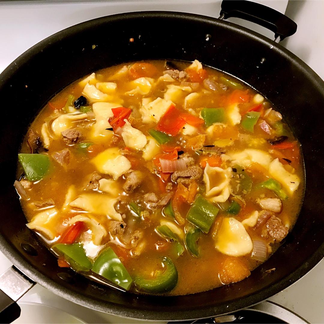 新疆汤饭（揪片子）附揪面片图解