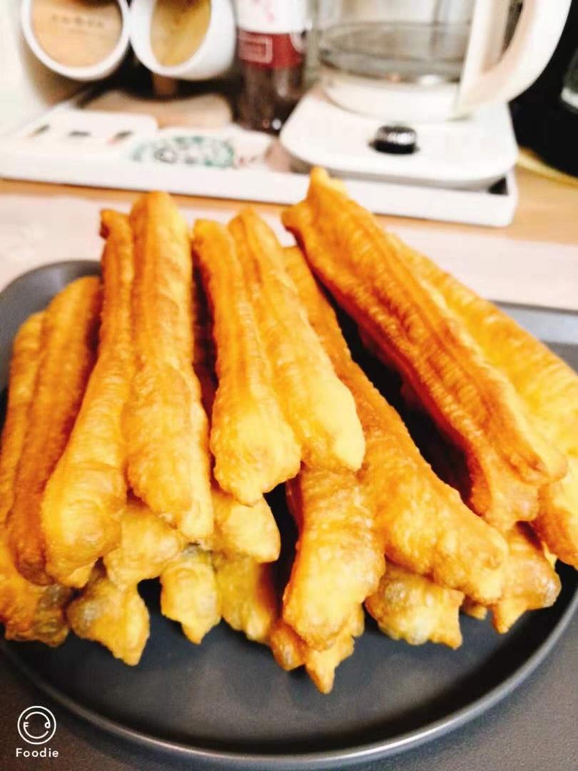 家庭版香酥油条