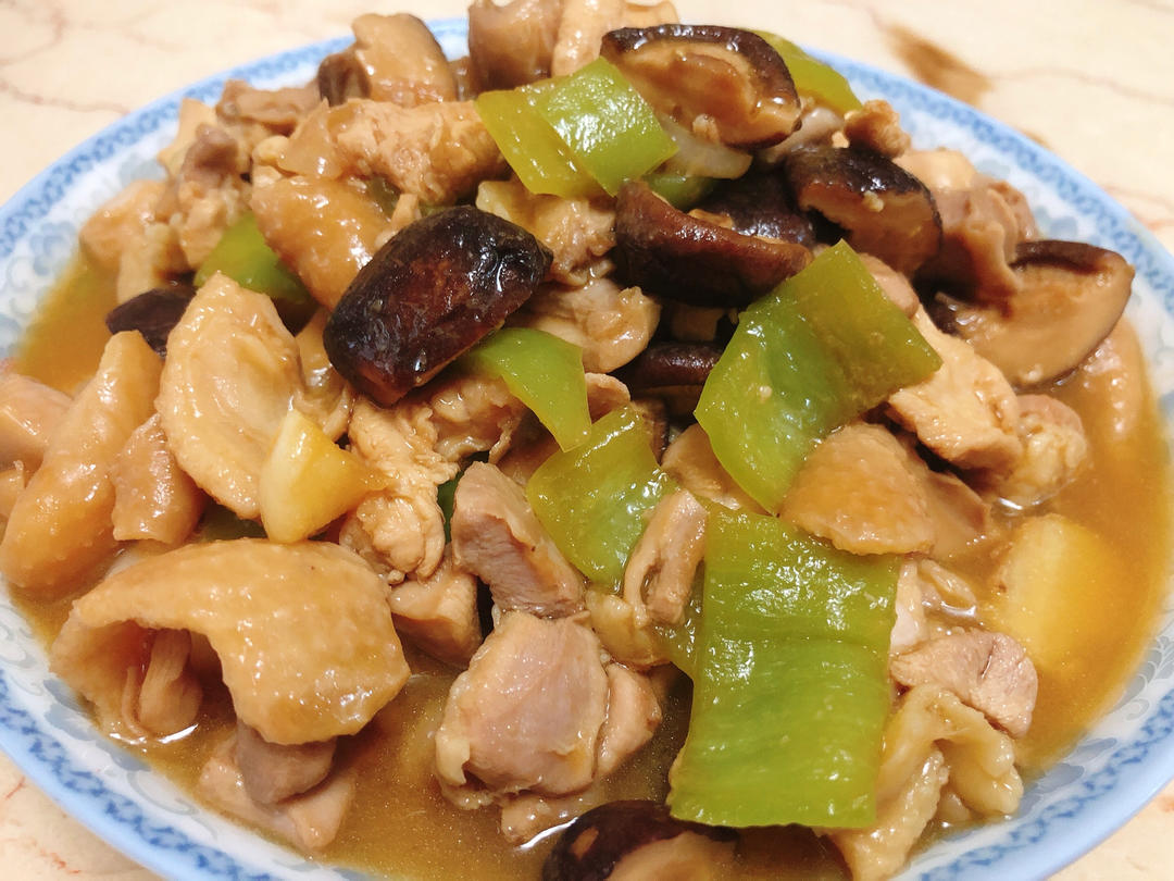 香菇滑鸡