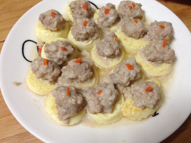 日本豆腐蒸丸子