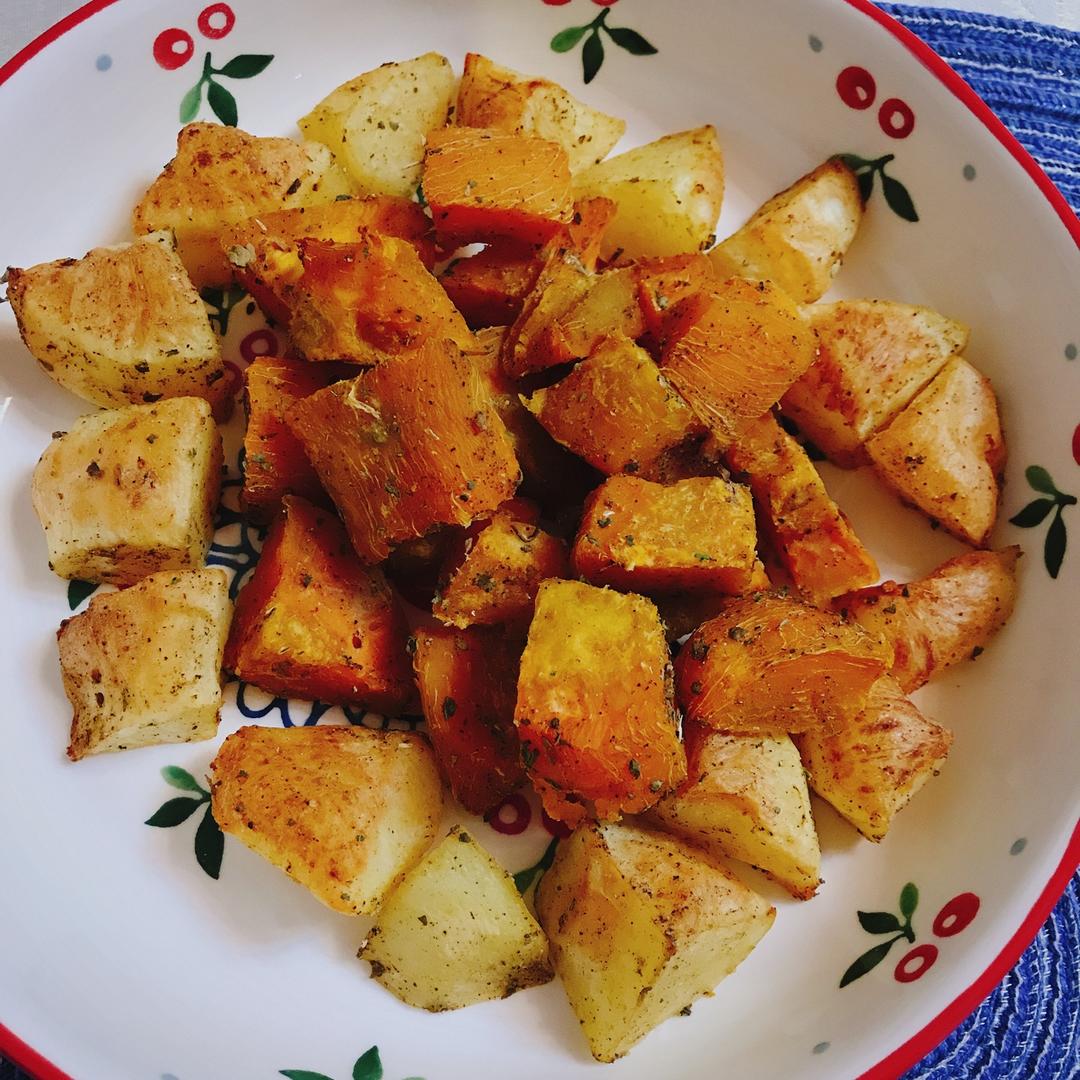 从此放弃油炸🥔烤杂蔬（土豆，红薯，藕片...）