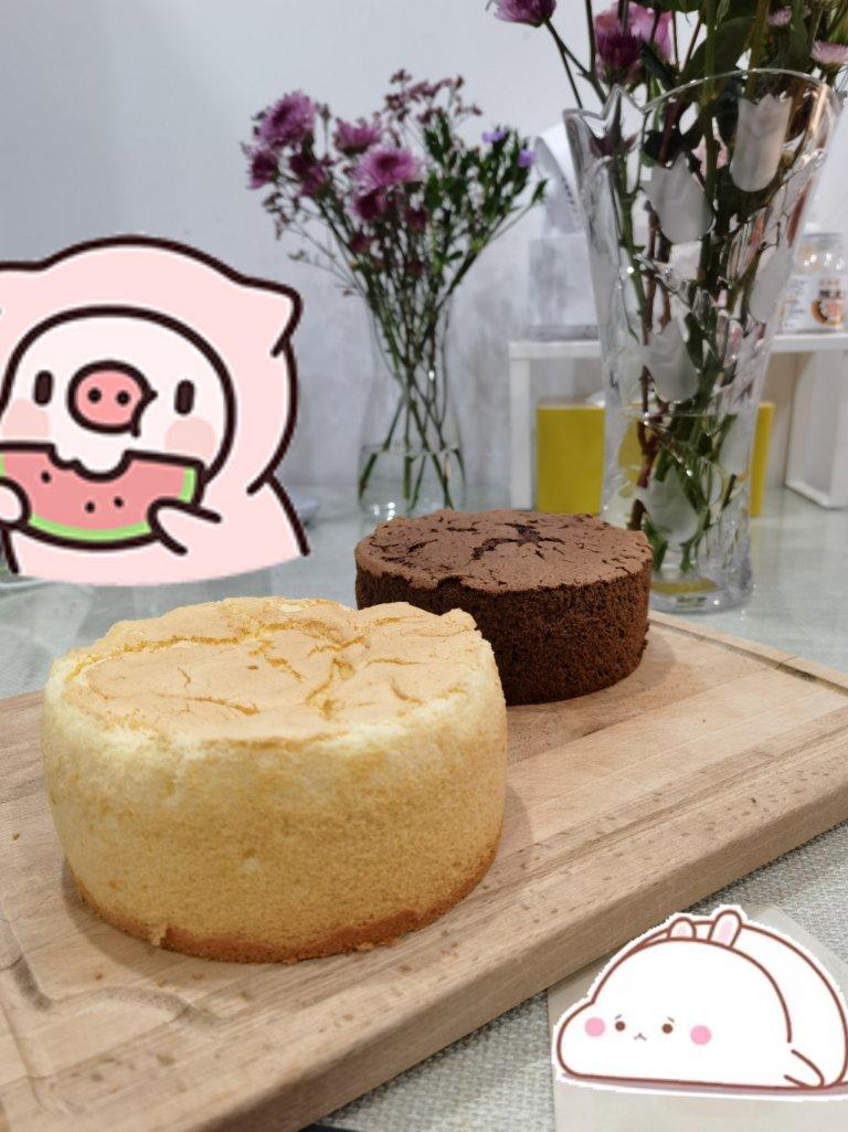 静心烘焙之可可戚风蛋糕