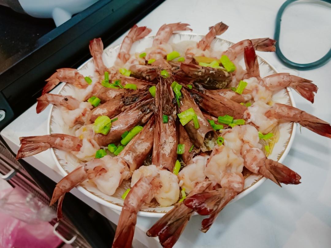 蒜蓉粉丝开背虾