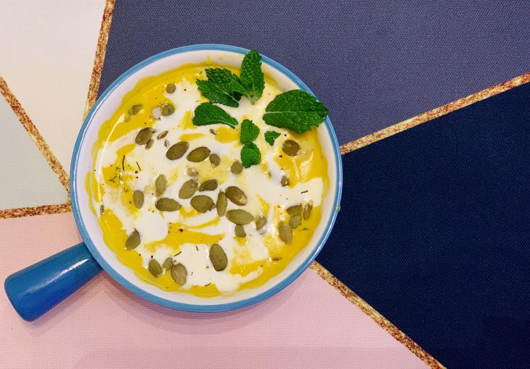 好喝到晕厥的🎃南瓜浓汤