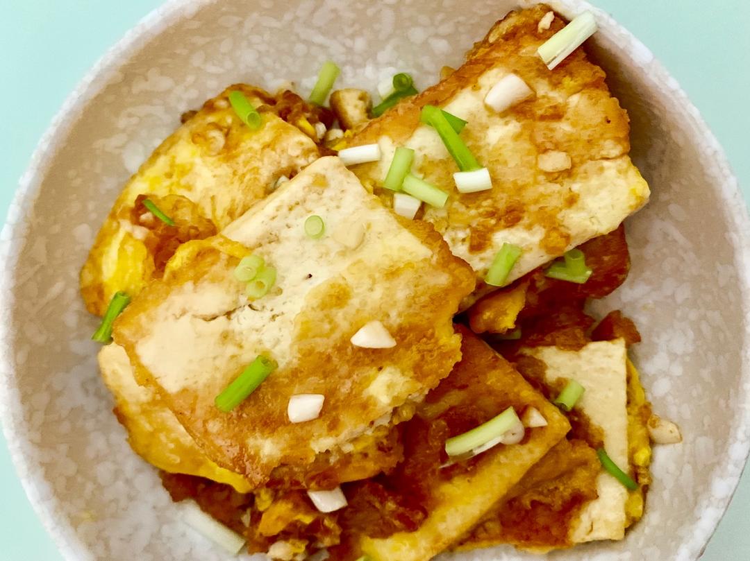 无敌好吃的香煎豆腐