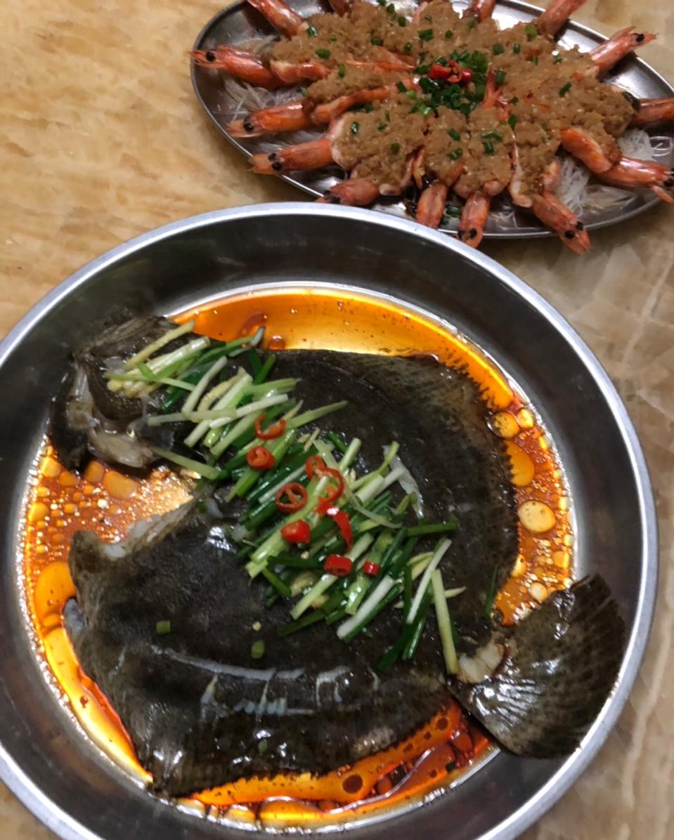 清蒸多宝鱼