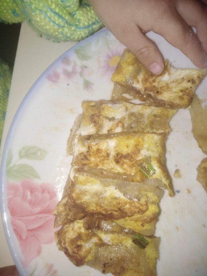 快手的自家烤冷面