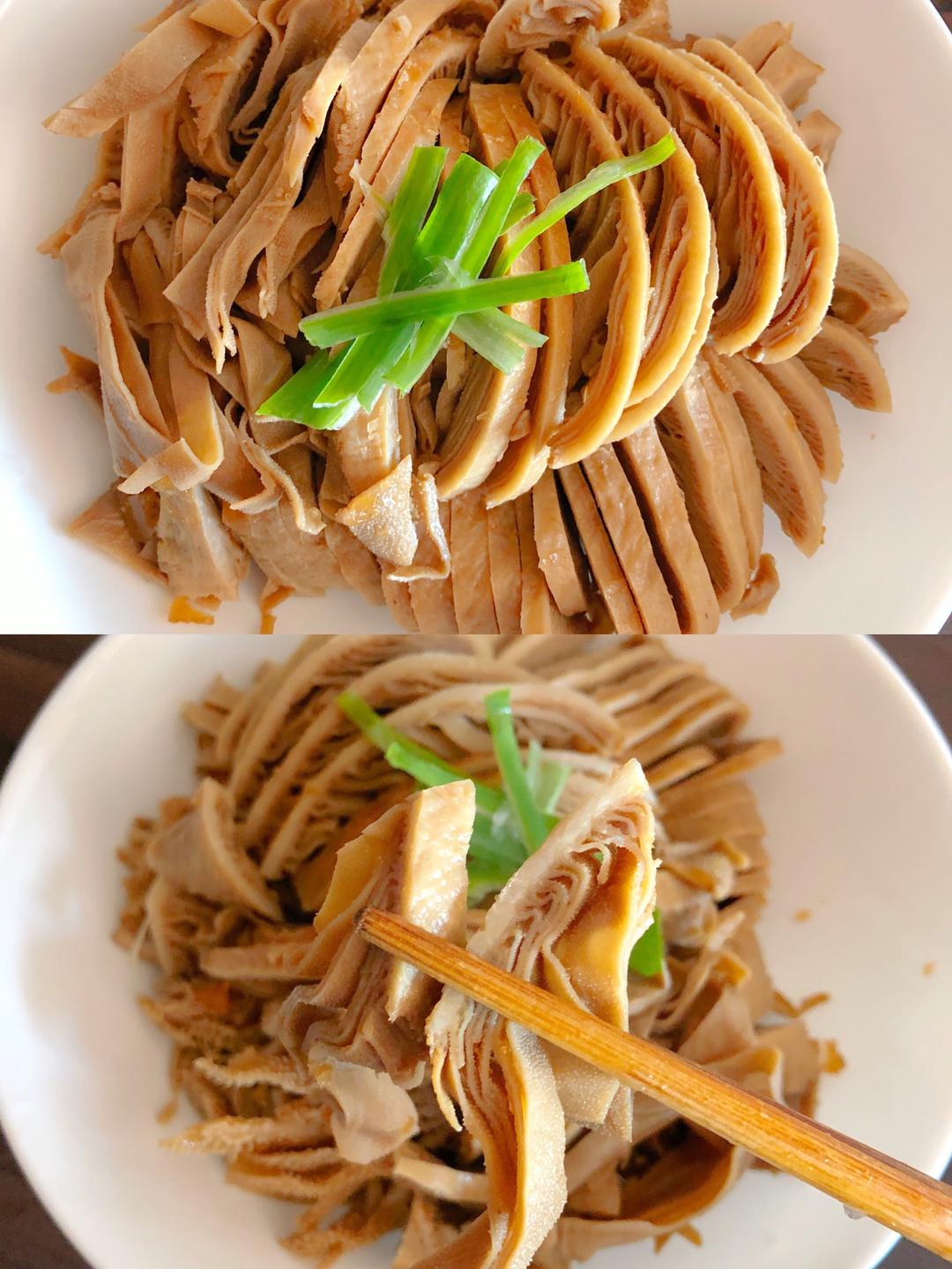 简单版⚡️卤牛百叶的做法