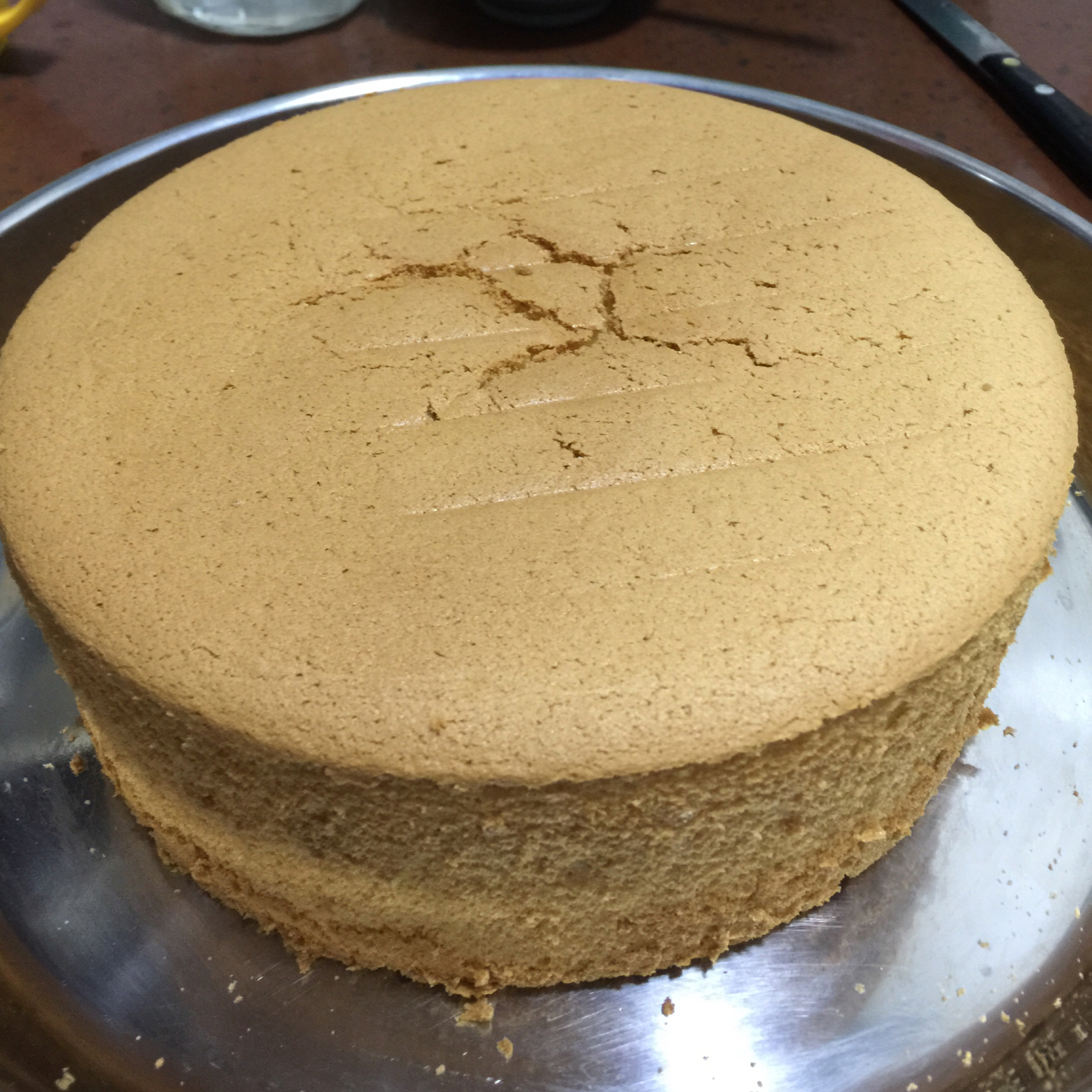 烤箱做蛋糕（戚风蛋糕的做法）