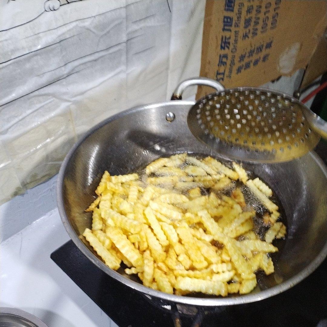 自制炸薯条