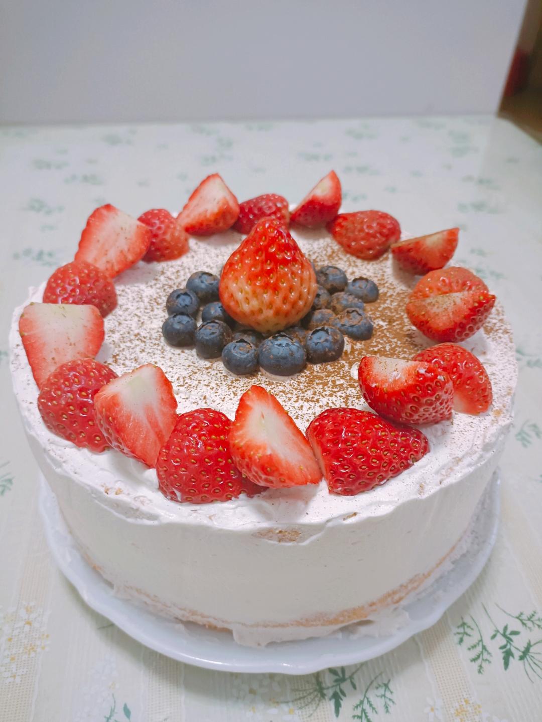 超柔软6寸戚风蛋糕(附8寸配方)零失败 超详细‼️含操作视频