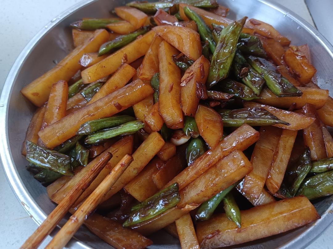 豆角炒土豆条（无敌下饭）