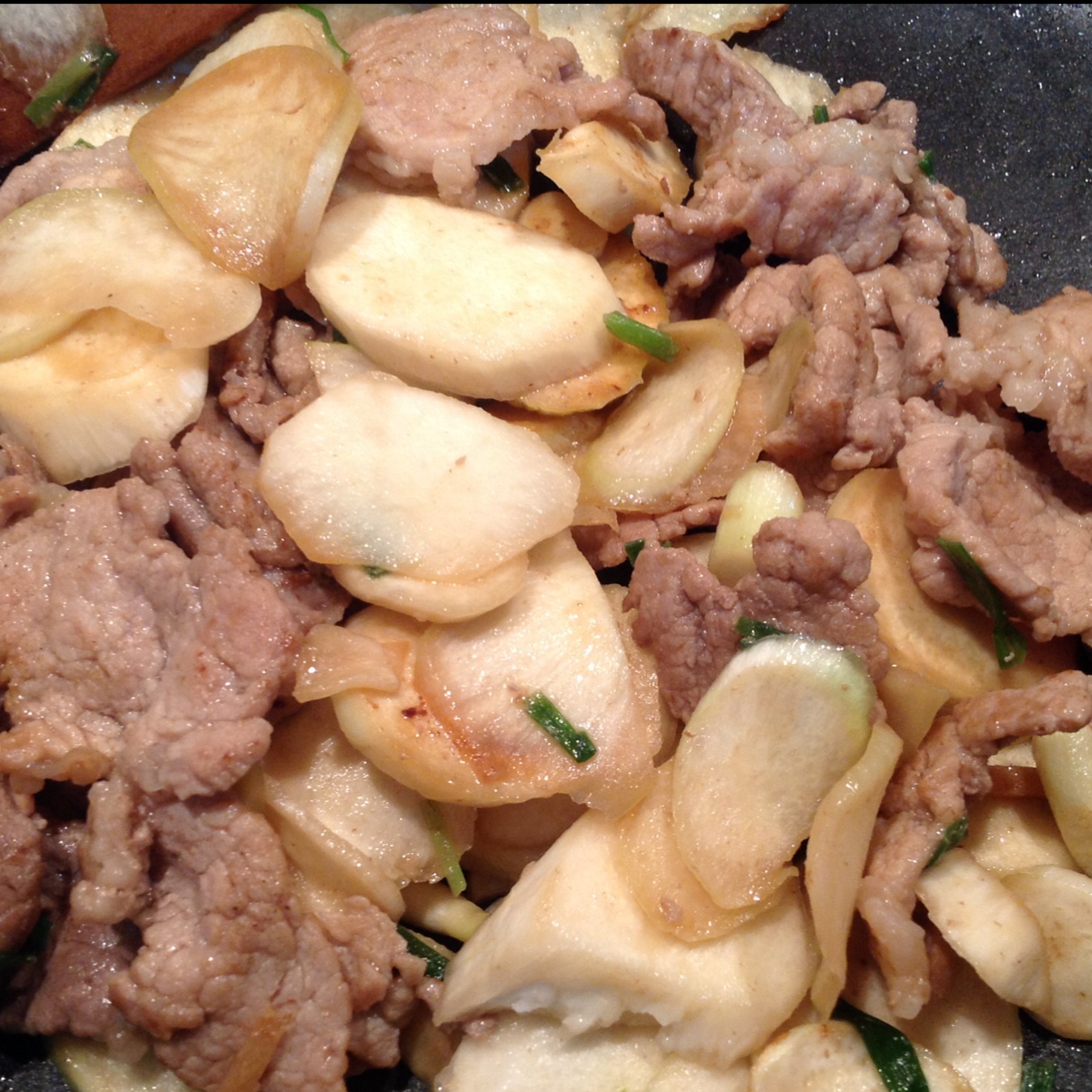 茭白炒肉