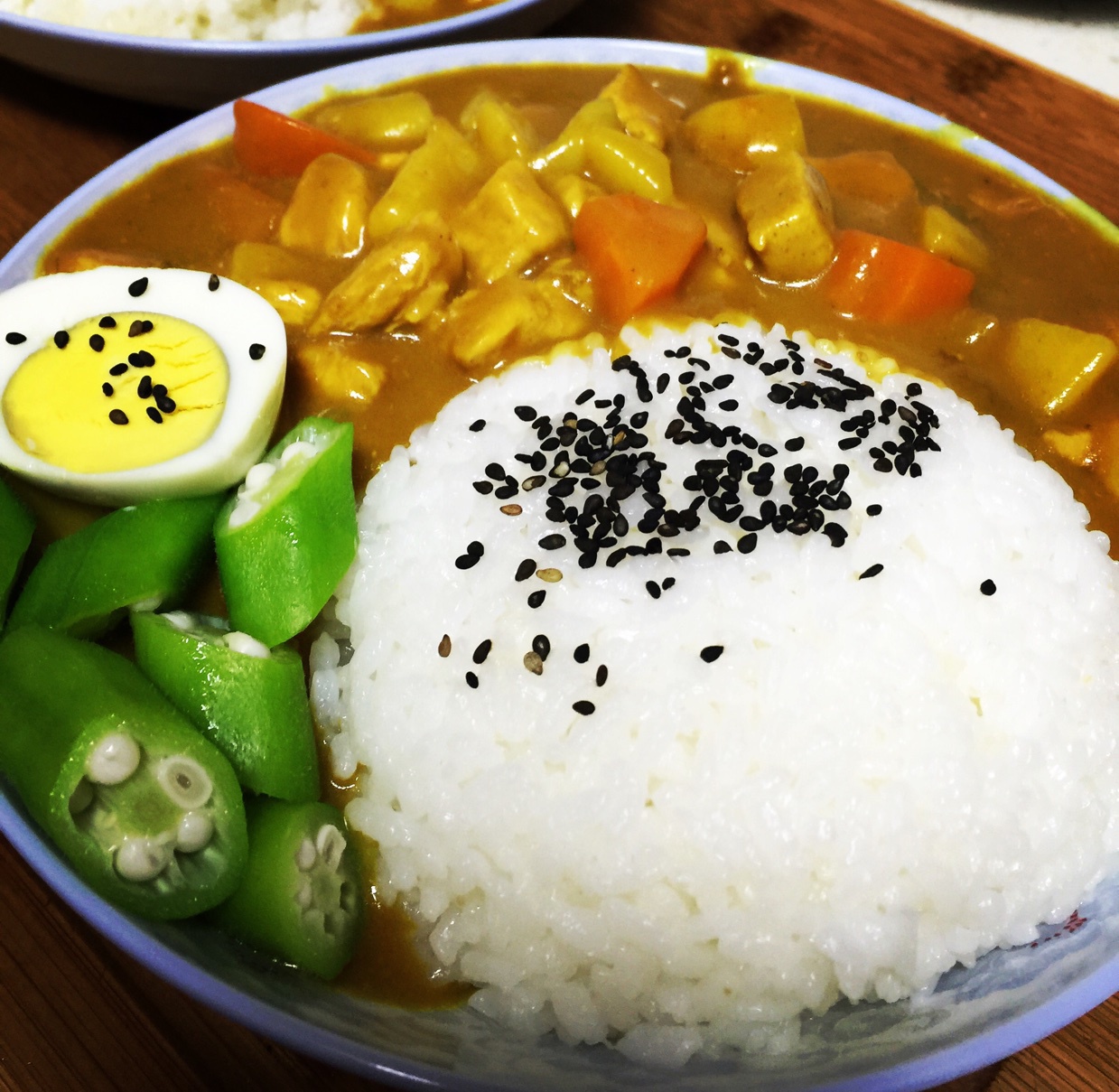 咖喱鸡饭