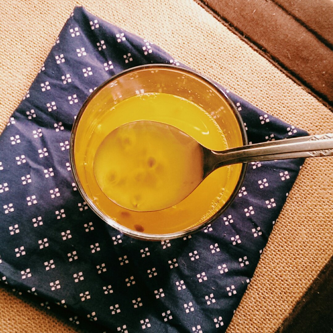 百香果蜂蜜茶