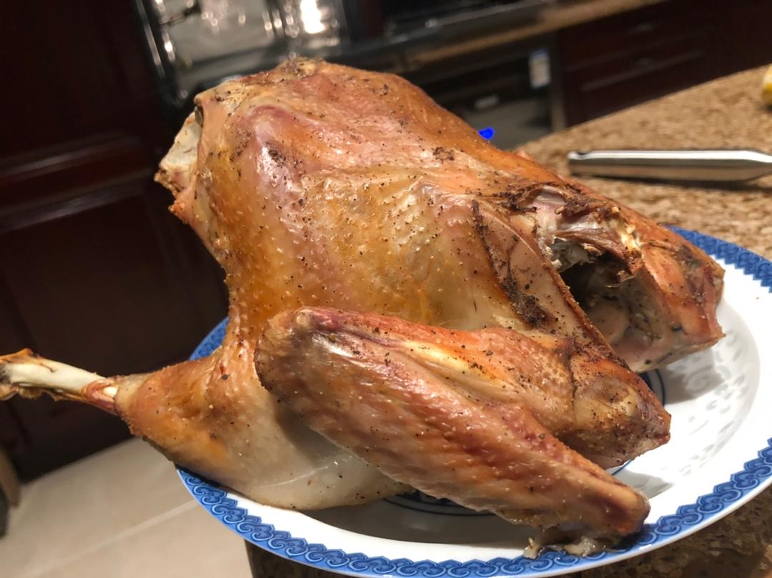 椒盐脆皮烤鸡（北鼎食谱）