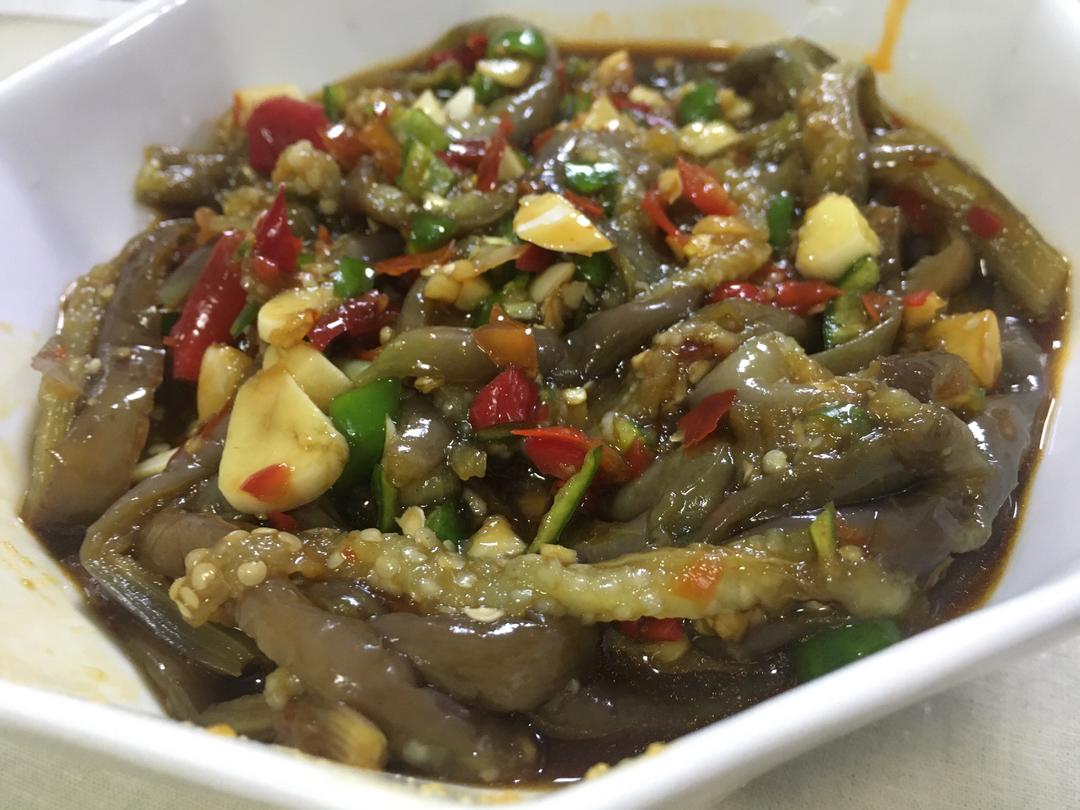 凉拌茄子的做法