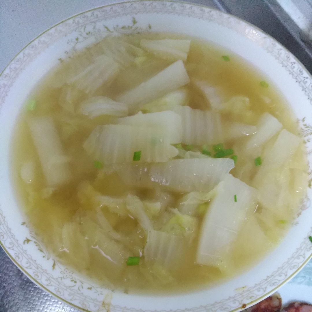 白萝卜白菜汤