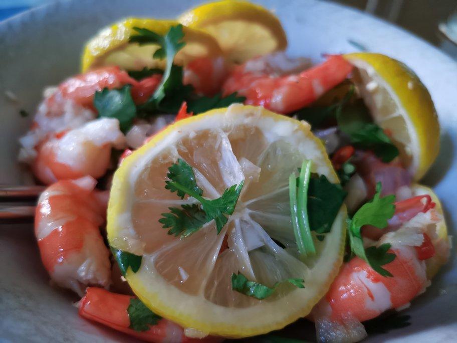 鲜嫩爽口❗️巨好吃的酸辣柠檬虾❗️一看就会超过瘾