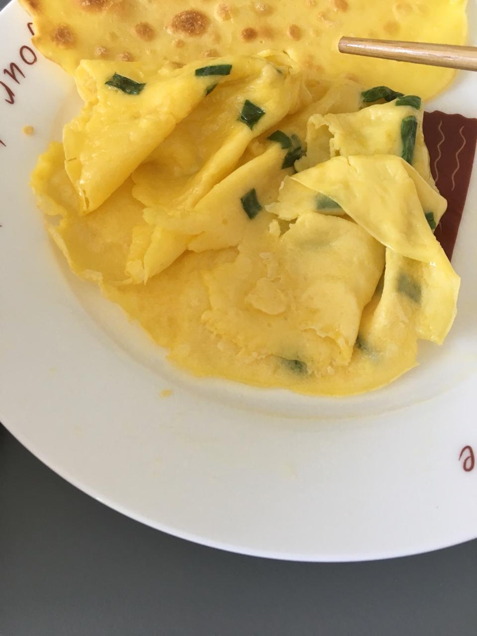 香葱鸡蛋饼