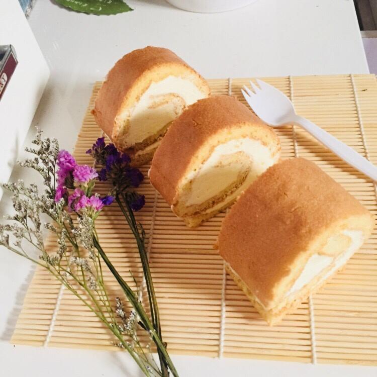 原味蛋糕卷