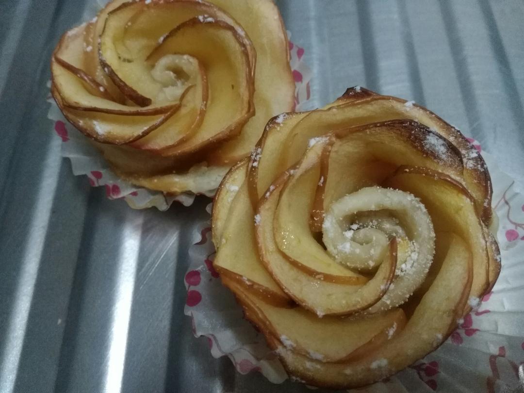 玫瑰花样苹果塔·零基础版