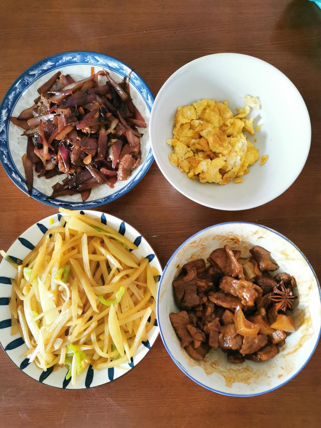 传统炒猪肉