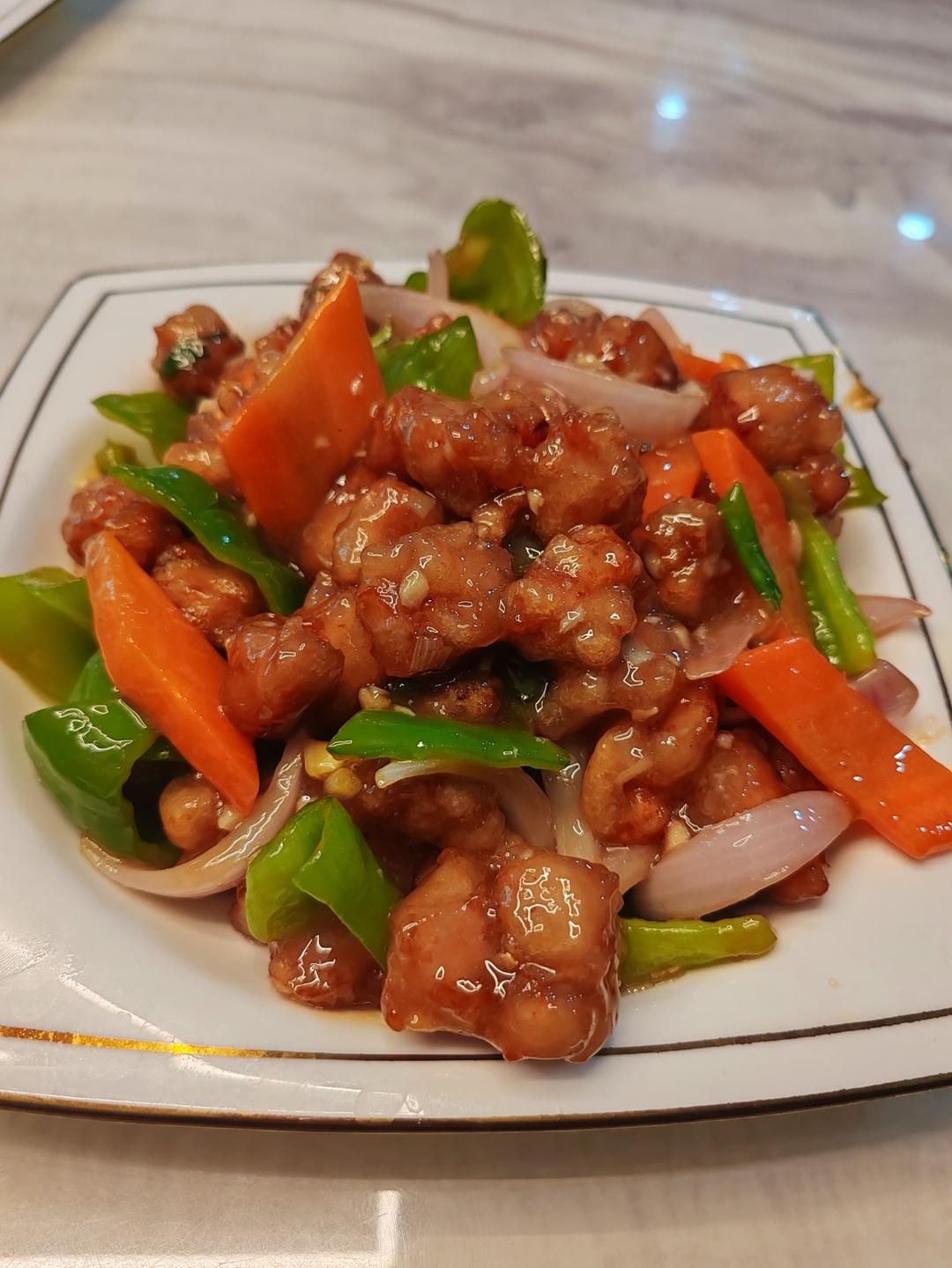 溜肉段，熘肉段（晶莹透亮外脆里嫩）