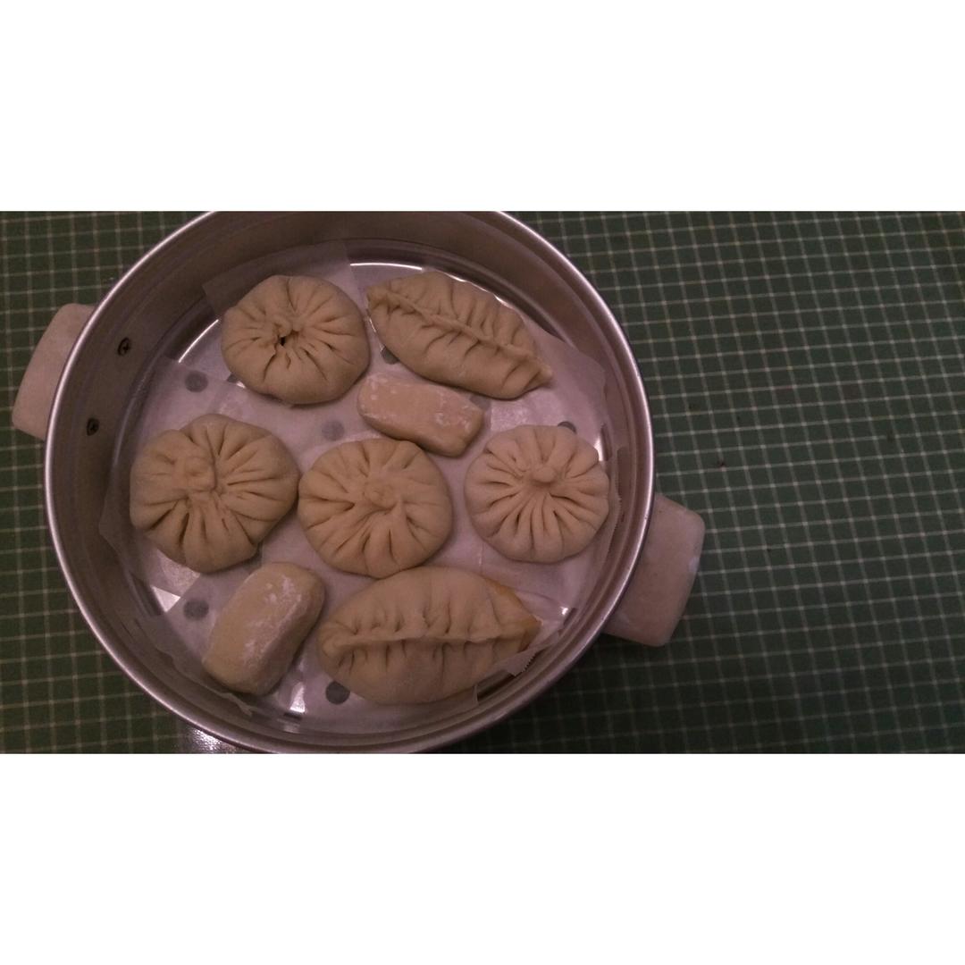 家庭手工肉馅大包子