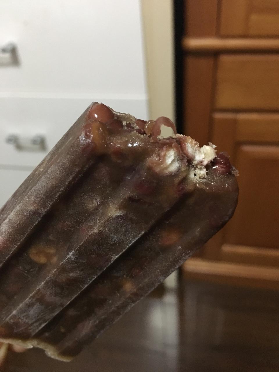 yemmer做的红小豆冰棍儿