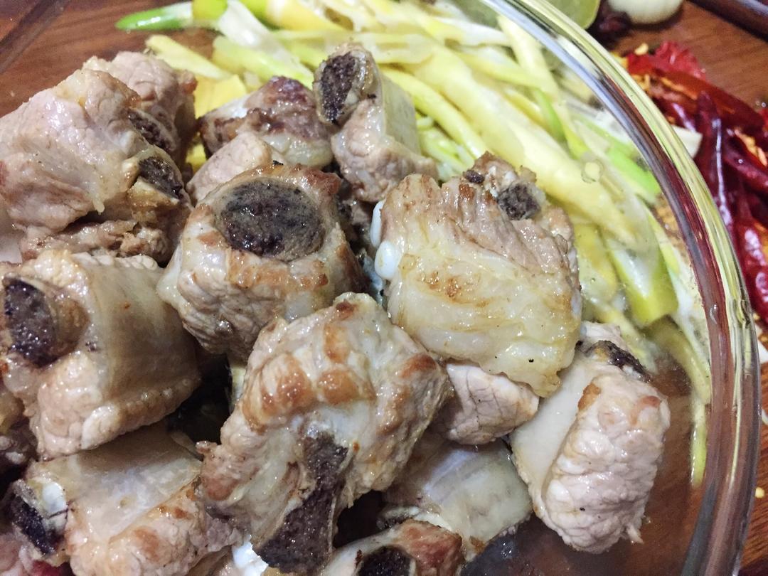 小竹笋红烧排骨