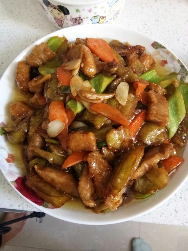 溜肉段烧茄子（东北硬菜呀哈哈）