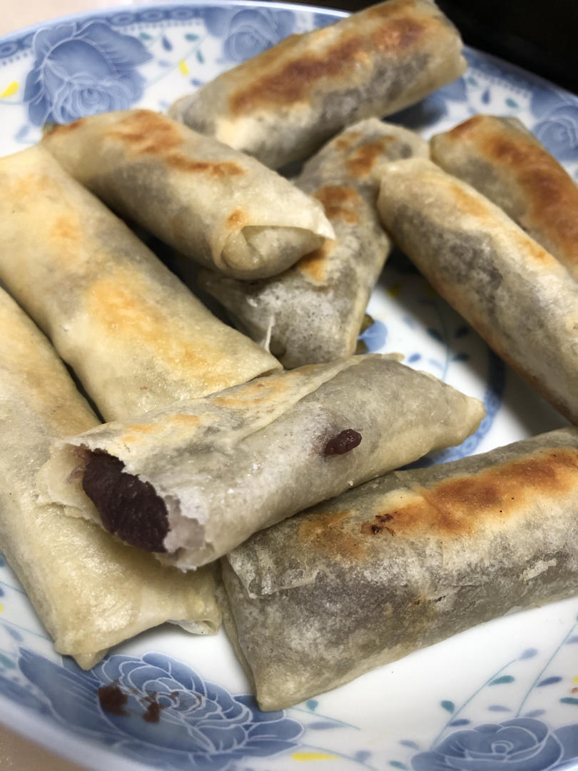 豆沙春卷