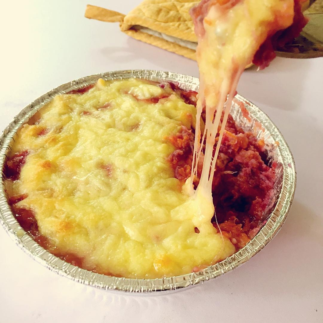 懒人芝士焗番薯